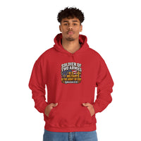 Load image into Gallery viewer, Soldier of Two Armies Christian Military Hoodie