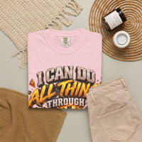 Load image into Gallery viewer, I Can Do All Things Through Christ Philippians 4:13 Christian T-Shirt