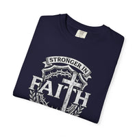 Load image into Gallery viewer, Stronger in Faith Together Inspirational Christian T-Shirt