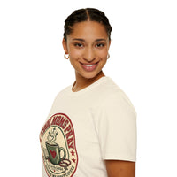 Load image into Gallery viewer, Cool Moms Pray Christian T-Shirt | Coffee &amp; Bible Retro Badge Tee for Moms