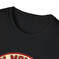 Load image into Gallery viewer, Cool Moms Pray Christian T-Shirt | Coffee &amp; Bible Retro Badge Tee for Moms