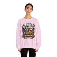 Load image into Gallery viewer, Soldier of Two Armies U.S. Military &amp; Army of God Sweatshirt