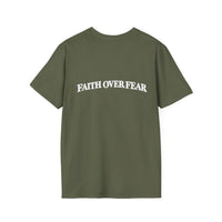 Load image into Gallery viewer, Faith Over Fear Inspirational T-Shirt