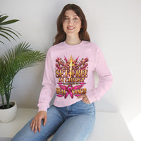 Load image into Gallery viewer, Set Free in Christ Breast Cancer Awareness Crewneck Sweatshirt