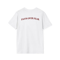 Load image into Gallery viewer, Faith Over Fear Christian Inspirational T-Shirt