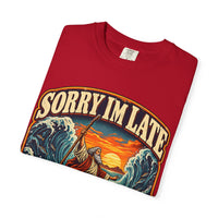 Load image into Gallery viewer, Sorry I’m Late I Was Parting the Red Sea Graphic T-Shirt