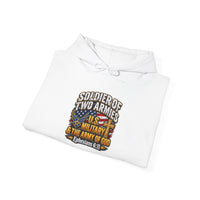 Load image into Gallery viewer, Soldier of Two Armies Christian Military Hoodie