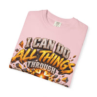 Load image into Gallery viewer, I Can Do All Things Through Christ Philippians 4:13 Christian T-Shirt