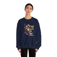 Load image into Gallery viewer, I Will Remember For You Alzheimer's Christian Sweatshirt | Isaiah 49:15 Purple Ribbon Dove Tee