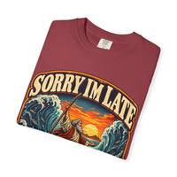 Load image into Gallery viewer, Sorry I’m Late I Was Parting the Red Sea Graphic T-Shirt
