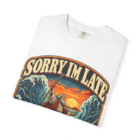 Load image into Gallery viewer, Sorry I’m Late I Was Parting the Red Sea Graphic T-Shirt