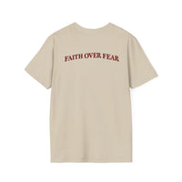 Load image into Gallery viewer, Faith Over Fear Christian Inspirational T-Shirt