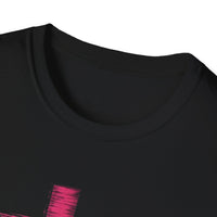 Load image into Gallery viewer, I Can Do All Things Through Christ Pink Ribbon T-Shirt | Philippians 4:13 Breast Cancer Awareness Christian Tee