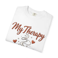 Load image into Gallery viewer, Coffee Therapy T-Shirt — "My Therapy" Coffee Cup Graphic Tee