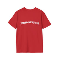 Load image into Gallery viewer, Faith Over Fear Inspirational T-Shirt