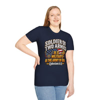 Load image into Gallery viewer, Soldier of Two Armies U.S. Military Christian T-Shirt