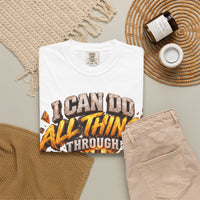 Load image into Gallery viewer, I Can Do All Things Through Christ Philippians 4:13 Christian T-Shirt