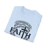 Load image into Gallery viewer, Stronger in Faith Together Christian Faith T-Shirt