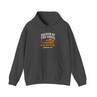 Load image into Gallery viewer, Soldier of Two Armies Christian Military Hoodie