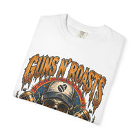 Load image into Gallery viewer, Guns N' Roasts Skull &amp; Roses Graphic T-Shirt