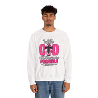 Load image into Gallery viewer, With God All Things Are Possible Faith Crewneck Sweatshirt