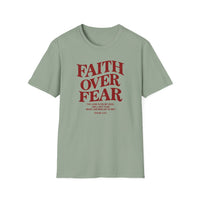 Load image into Gallery viewer, Faith Over Fear Christian Inspirational T-Shirt