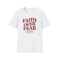 Load image into Gallery viewer, Faith Over Fear Christian Inspirational T-Shirt
