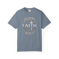 Load image into Gallery viewer, Stronger in Faith Together Inspirational Christian T-Shirt