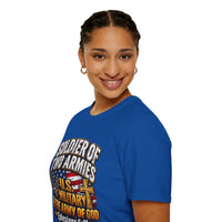 Load image into Gallery viewer, Soldier of Two Armies U.S. Military Christian T-Shirt
