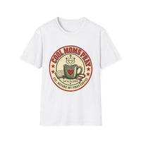 Load image into Gallery viewer, Cool Moms Pray Christian T-Shirt | Coffee &amp; Bible Retro Badge Tee for Moms