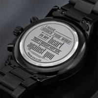 Load image into Gallery viewer, Men's Watch, I Have Hidden Your Word, Psalm 119:11