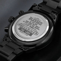 Load image into Gallery viewer, Men's Watch, Blessed is the One, Psalm 1:1-3 NIV