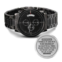 Load image into Gallery viewer, Men's Watch, Godliness Has Value for All Things, 1 Timothy 4:8