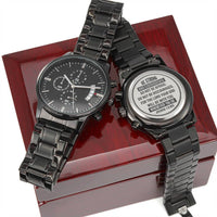 Load image into Gallery viewer, Men's Watch, Be Strong and Courageous, Joshua 1:9