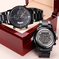 Load image into Gallery viewer, Men's Watch, Godliness Has Value for All Things, 1 Timothy 4:8