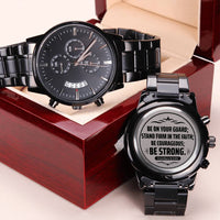 Load image into Gallery viewer, Men's Watch, Be on Your Guard, 1 Corinthians 16:13 NIV