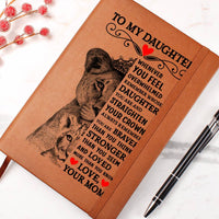 Load image into Gallery viewer, TO MY DAUGHTER LION CROWN JOURNAL