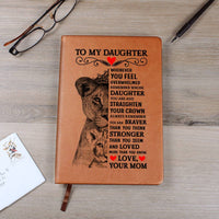Load image into Gallery viewer, TO MY DAUGHTER LION CROWN JOURNAL