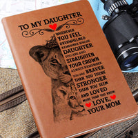 Load image into Gallery viewer, TO MY DAUGHTER LION CROWN JOURNAL