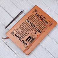 Load image into Gallery viewer, TO MY DAUGHTER PROMISE LEATHER JOURNAL