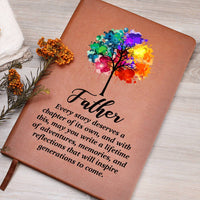 Load image into Gallery viewer, Father's Legacy Journal –  Tree of Life Notebook