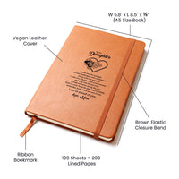Load image into Gallery viewer, To My Daughter Butterfly Journal - Mom's Love Letter Notebook