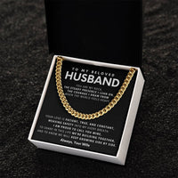 Load image into Gallery viewer, To My Beloved Husband, You are my rock,  the steady presence I lean on