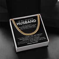 Load image into Gallery viewer, To My Beloved Husband, You are my rock,  the steady presence I lean on