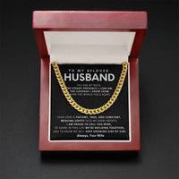 Load image into Gallery viewer, To My Beloved Husband, You are my rock,  the steady presence I lean on