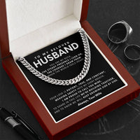 Load image into Gallery viewer, To My Beloved Husband, You are my rock,  the steady presence I lean on
