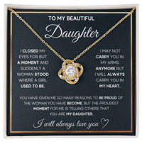 Load image into Gallery viewer, To My Daughter, I Will Always Carry You In My Heart