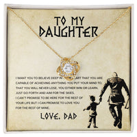 Load image into Gallery viewer, To My Daughter, You Will Never Lose