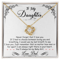 Load image into Gallery viewer, To My Daughter, I'm Always Right Here In Your Heart