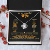 Load image into Gallery viewer, To my beautiful wife, Every moment with you leaves a mark on me